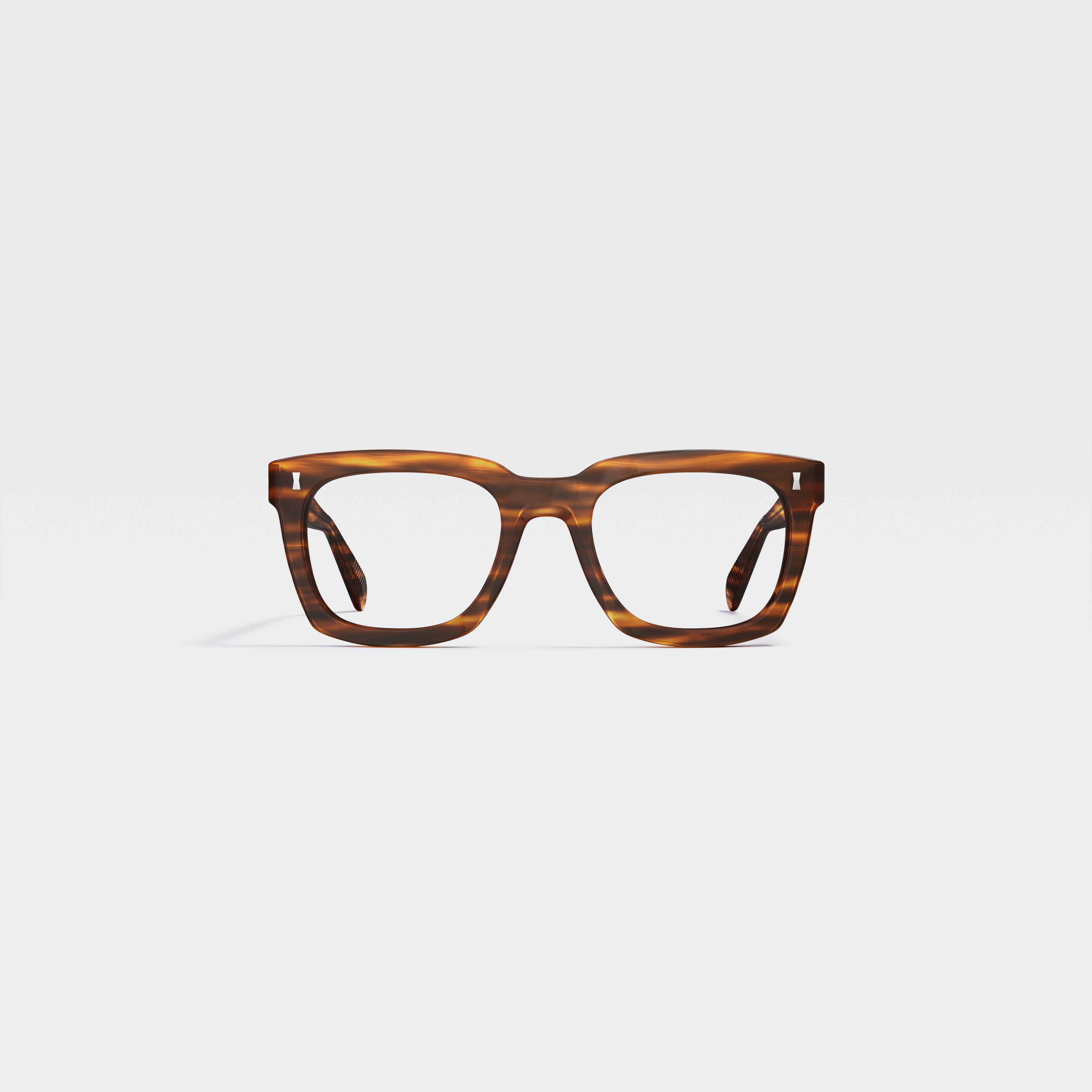 CUBITTS Judd: Large Square Thick Frame Glasses Cubitts King's