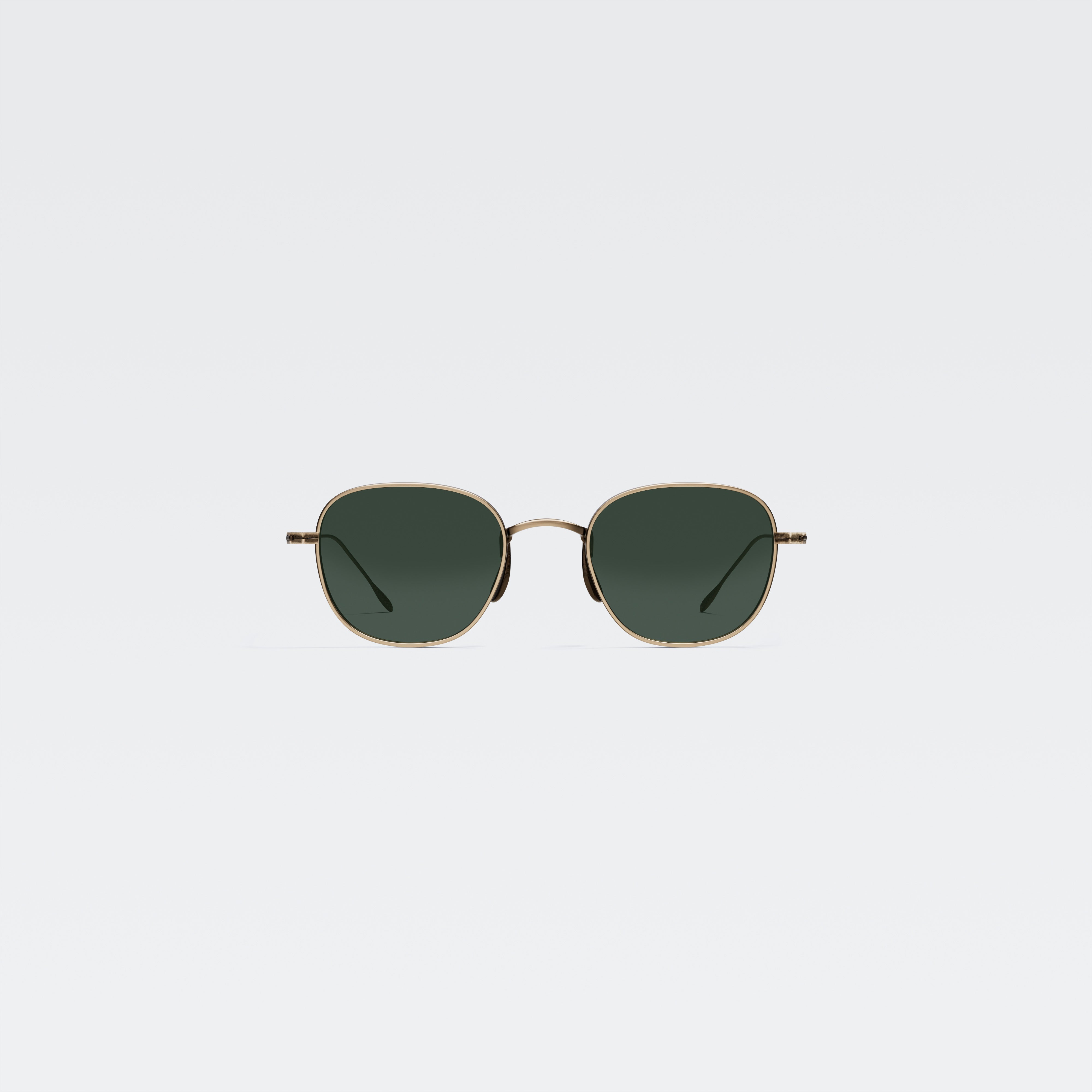 Turnbull: Square titanium sunglasses | Cubitts