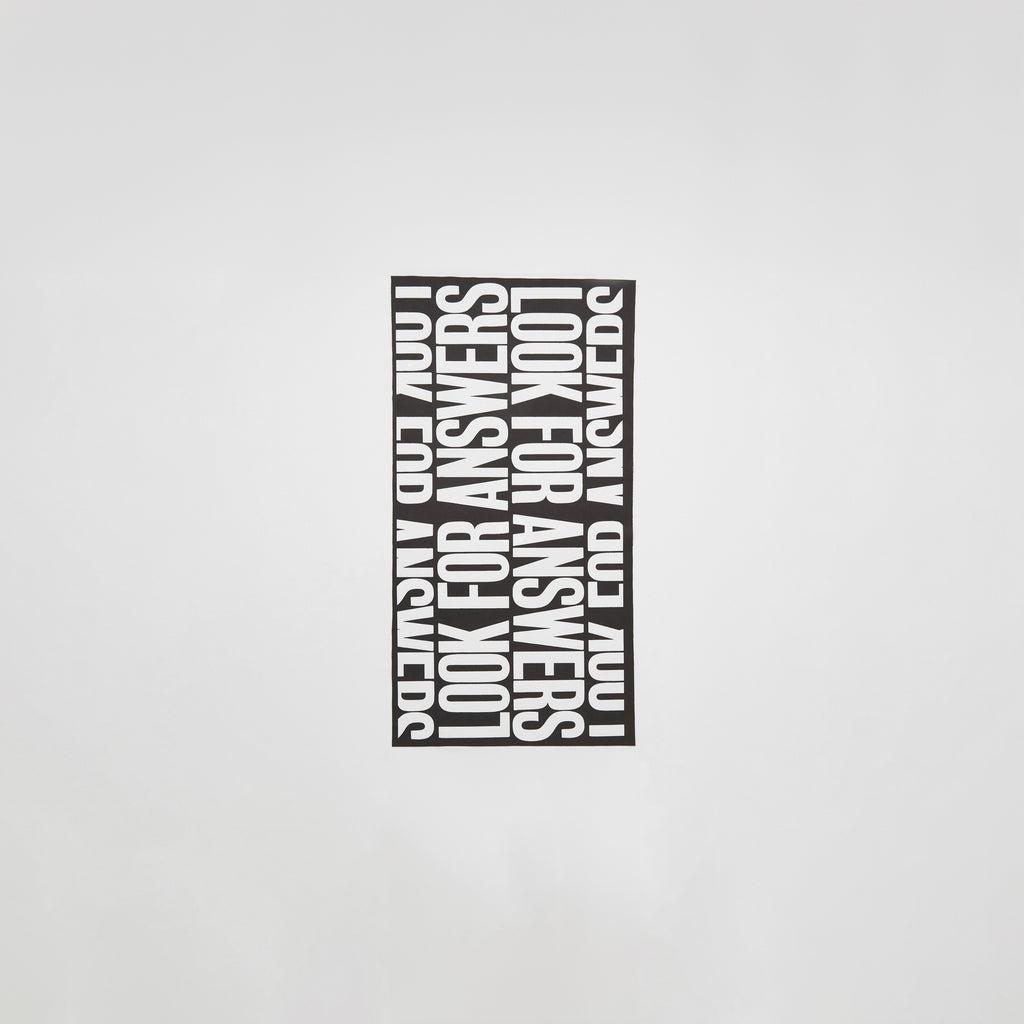 x Anthony Burrill Oversized Cloth