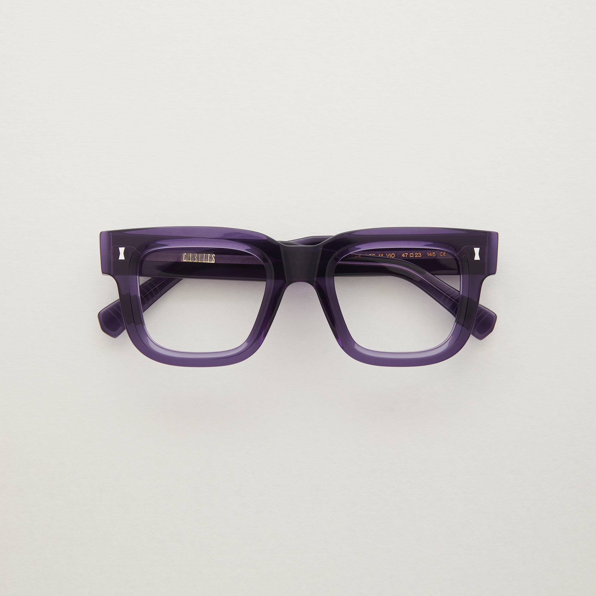 Plender: Rectangular acetate glasses | Cubitts