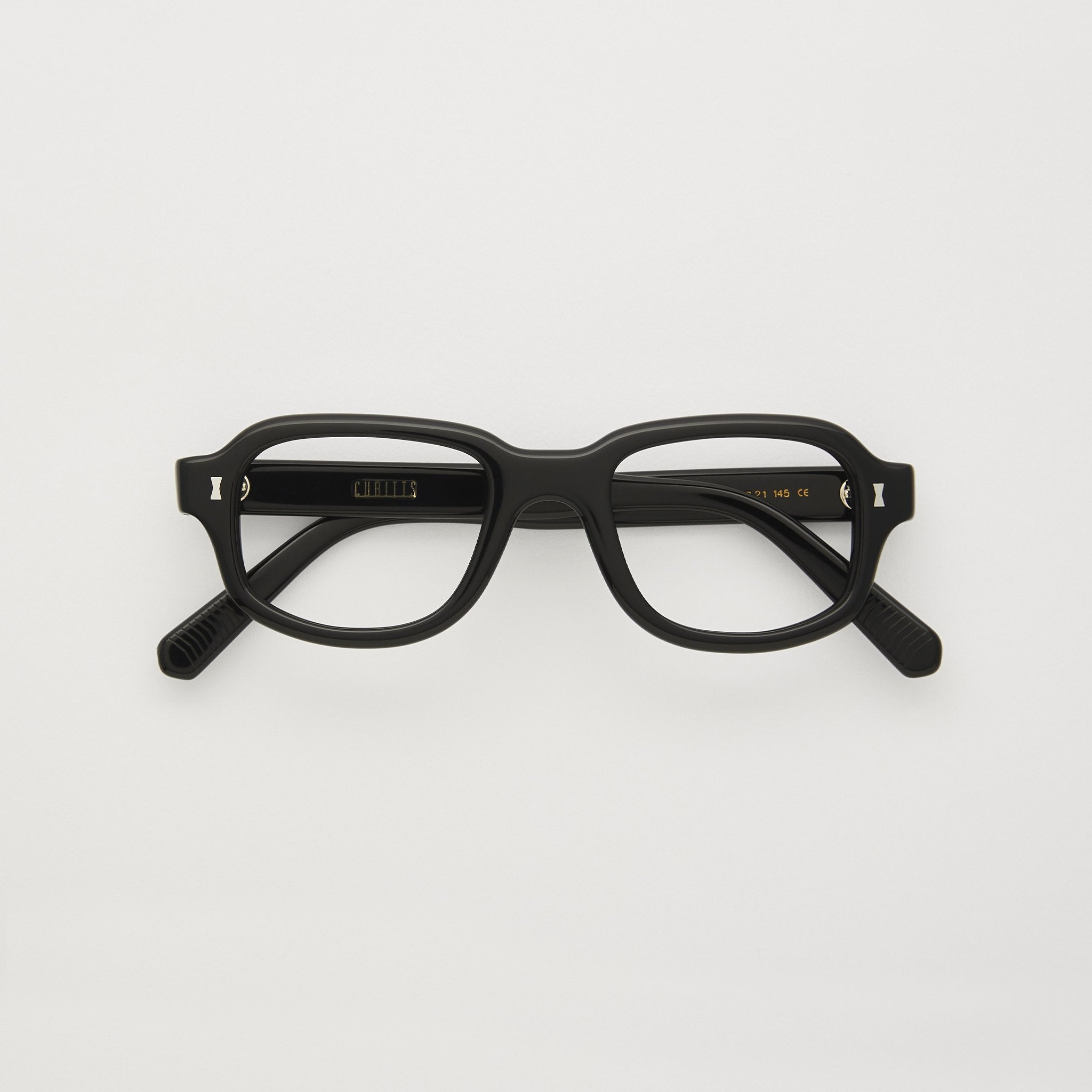 Amwell: Soft rectangular acetate late 60s-style glasses | Cubitts