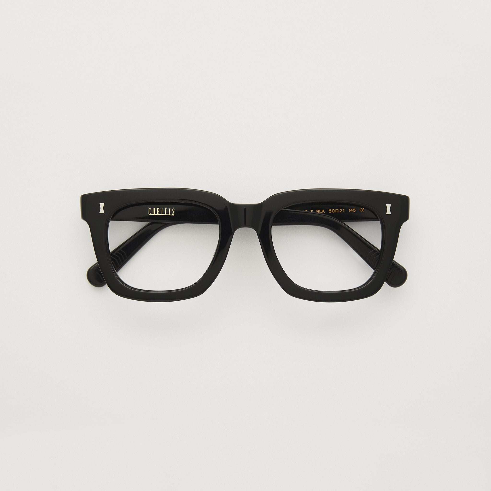Judd: Large Square Thick Frame Glasses | Cubitts